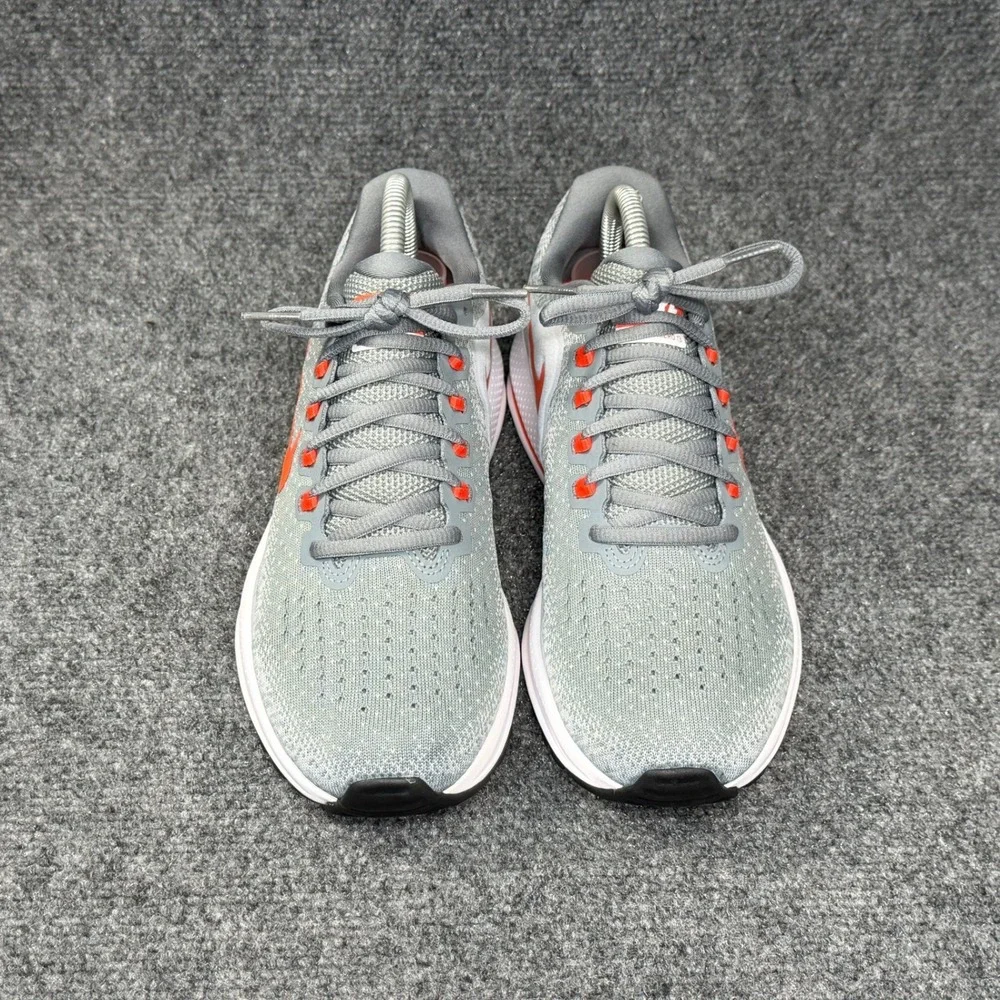Nike Air Zoom‎ Vomero 13 Running Shoes Women's 8.5 Grey Orange Athletic Training